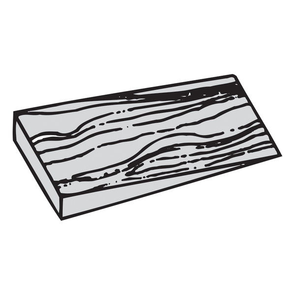 Backes Wood Products Backes Wood Products 5.5X10.5X1 Wedge Blocks - 1" x 5.5" x 10.5", 30 Per Bundle 5.5X10.5X1